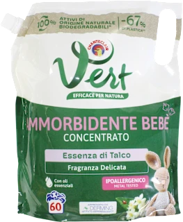 Ammorbidente concentrato essenza di talco, 1,2 l