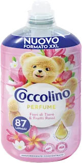Ammorbidente concentrato Perfume fiori di tiarè e frutti rossi XXL, 1.872 ml