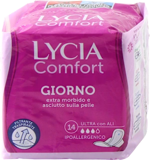 Assorbenti Comfort giorno ultra con ali, 14 pz