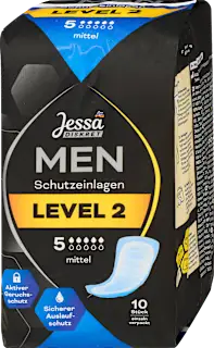 Assorbenti uomo per incontinenza media Level 2, 10 pz