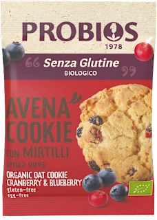 Avena cookie con mirtilli, 40 g