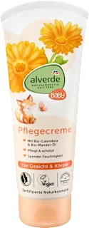 Baby Crema viso e corpo con calendula e olio di mandorla bio, 100 ml