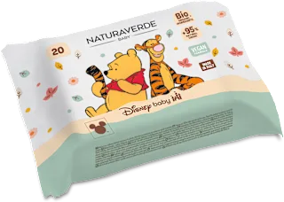 Baby salviette delicate umidificate Disney, 20 pz