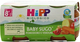 Baby sugo con pomodoro e verdure, 160 g