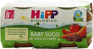 Baby sugo ragù di carne, 160 g