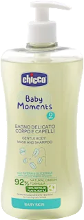 Bagno delicato corpo e capelli Baby Moments, 500 ml