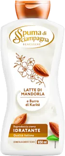 Bagnodoccia crema idratante con latte di mandorla e burro di karité, 650 ml