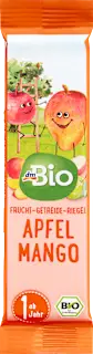 Barretta alla frutta con avena Bio, mela Bio e mango Bio, 25 g