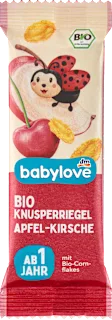 Barretta alla mela e ciliegia bio, 1 anno+, 25 g