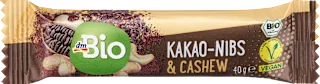 Barretta con datteri, cacao e anacardi, 40 g