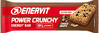 Barretta energetica Power Crunchy con gocce di cioccolato, 40 g