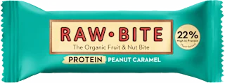 Barretta proteica 22% biologica Peanut Caramel, 45 g