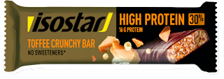 Barretta proteica 30% Toffee Crunchy, 55 g