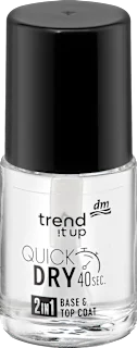 Base & top coat 2in1 Quick Dry, 10,5 ml