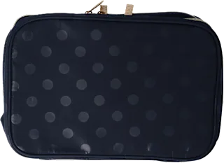 Beauty case blu a pois, 1 pz