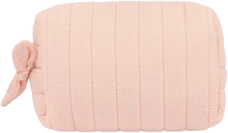 Beauty case rosa in mussola, 1 pz