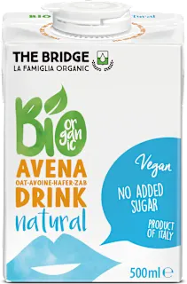 Bevanda biologica di avena naturale, 500 ml