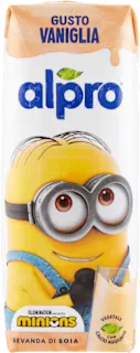 Bevanda di soia minions gusto vaniglia, 250 ml