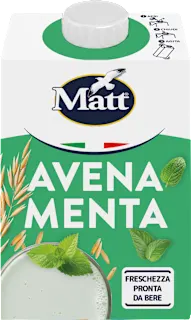 Bevanda vegetale di avena con menta, 500 ml