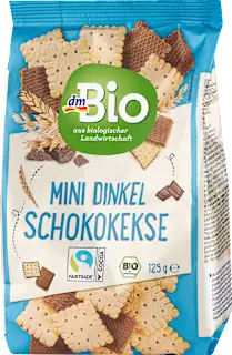 Biscottini al farro con cioccolato al latte, 125 g