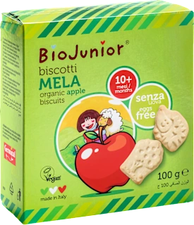 Biscottini alla mela BIO, 100 g