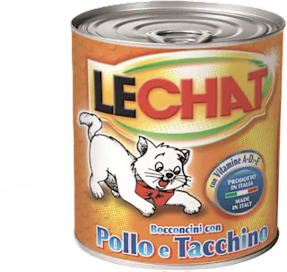 Bocconcini per gatti con pollo e tacchino, 720 g