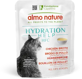 Brodo di pollo per gatti Hydration, 50 g