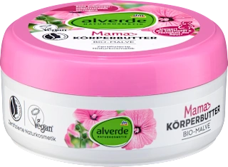 Burro corpo Mama con malva bio, 200 ml