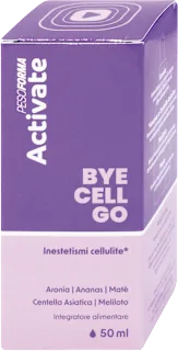 BYE CELL GO Inestetismi Cellulite, 50 ml
