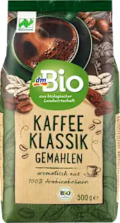 Caﬀè classico macinato BIO, 500 g