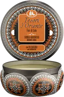 Candela aromatica Fior di Loto, 1 pz