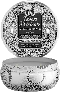 Candela aromatica Muschio Bianco, 1 pz