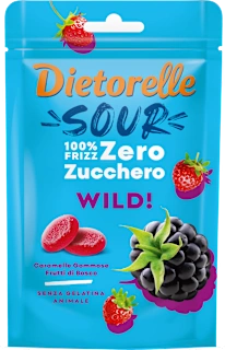 Caramelle gommose ai frutti di bosco, 70 g