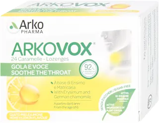 Caramelle per gola e voce Arkovox, 48 g