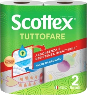 Carta da cucina Tuttofare 2 veli, 2 pz