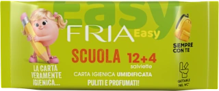 Carta igienica umidificata SCUOLA, 16 pz