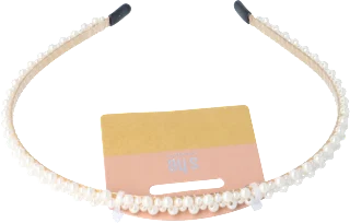 Cerchietto con perle, 1 pz