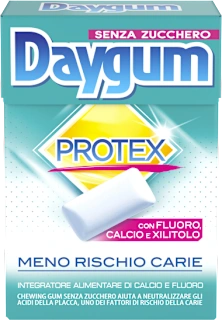 Chewing gum con fluoro, calcio e xilitolo, 30 g
