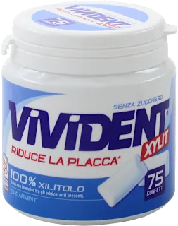 Chewing gum senza zucchero, 104 g