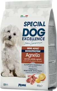 Cibo secco per cani adulti di taglia mini con agnello, 800 g