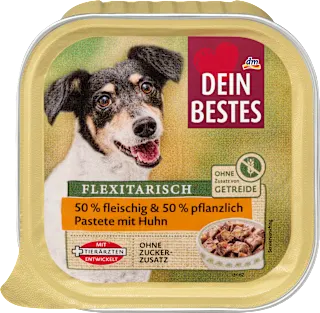 Cibo umido per cani con carne e verdure, 150 g