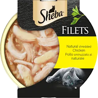 Cibo umido per gatti con pollo sminuzzato FILETS, 60 g