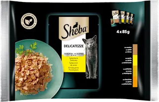 Cibo umido per gatto in gelatina, 340 g