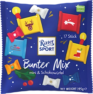 Cioccolatini al latte Bunter Mix, 195 g