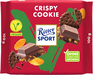 Cioccolato Vegan con granella di biscotti, 100 g