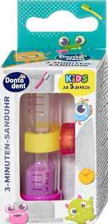 Clessidra 3 minuti per il lavaggio dei denti assort., 1 pz
