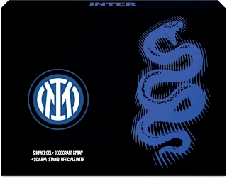 Cofanetto cura corpo Inter uomo, 1 pz
