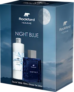 Cofanetto cura corpo NIGHT BLUE uomo, 1 pz