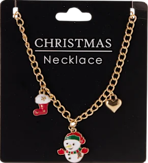 Collana natalizia, assort., 1 pz