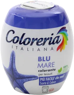 Colorante per tessuti blu mare, 350 g